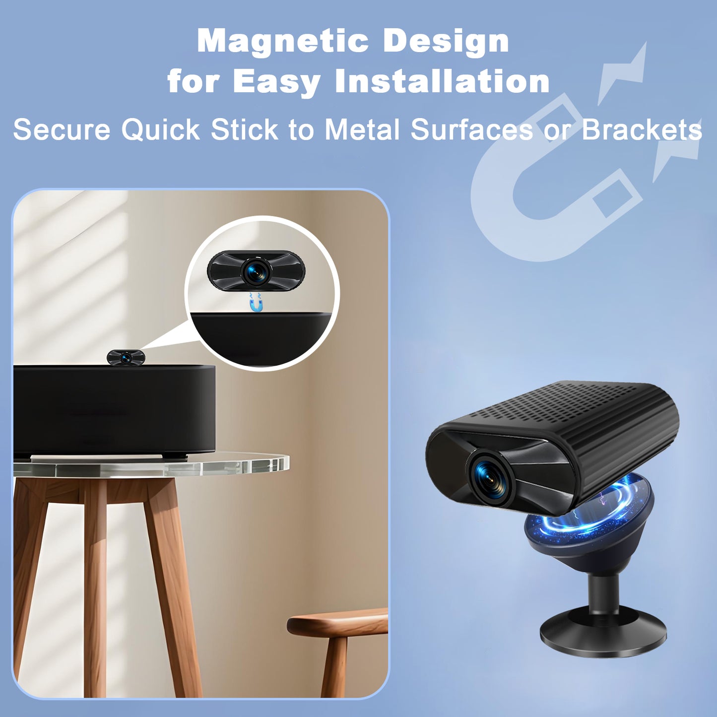 Magenetic Wireless Camera