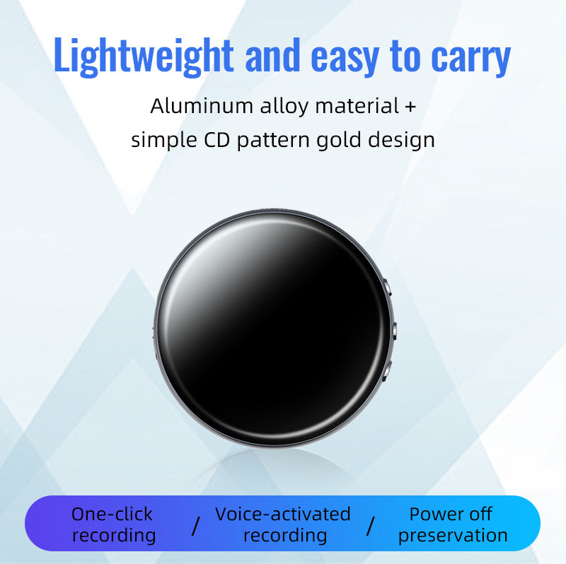 Smart Voice Recorder, Strong magnetic case, HD Noise Reduction, Long Battery, Large Storage