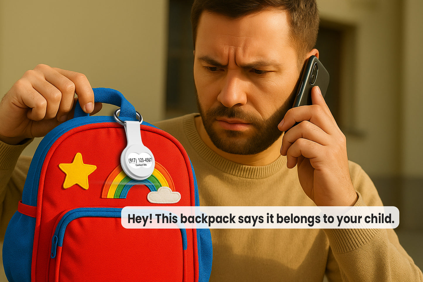 Locattag Wireless electronic devices for locating and tracking personal objects, wallets, backpacks, luggage