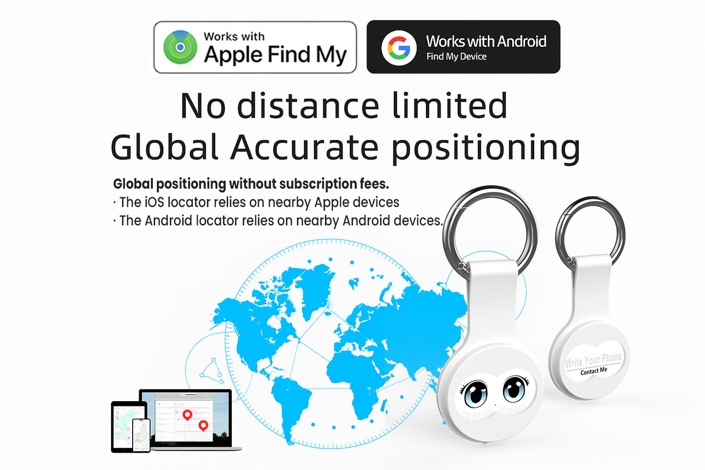 Locattag Wireless electronic devices for locating and tracking personal objects, wallets, backpacks, luggage