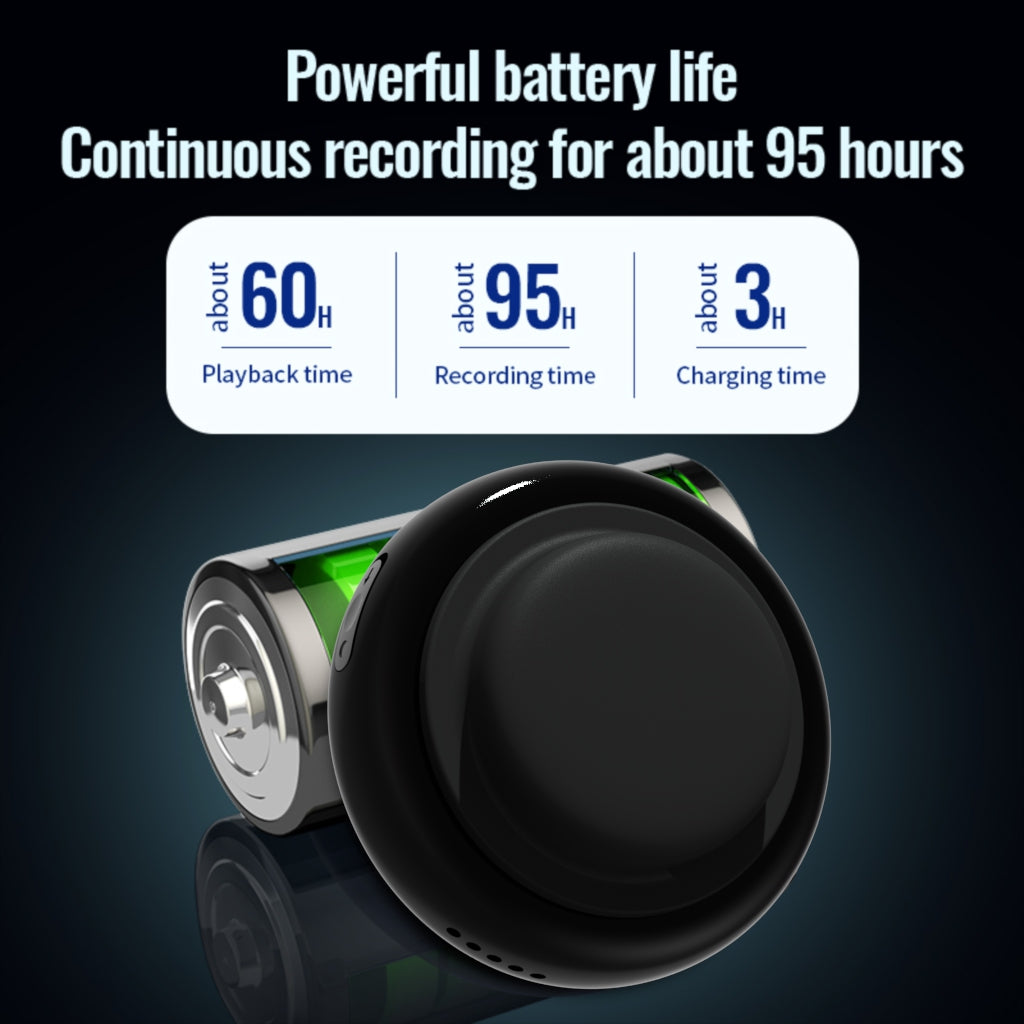 Global Recording Tracker - Advanced GPS Tracking Device with High-Quality Audio Recording Features,Strong Magnetic